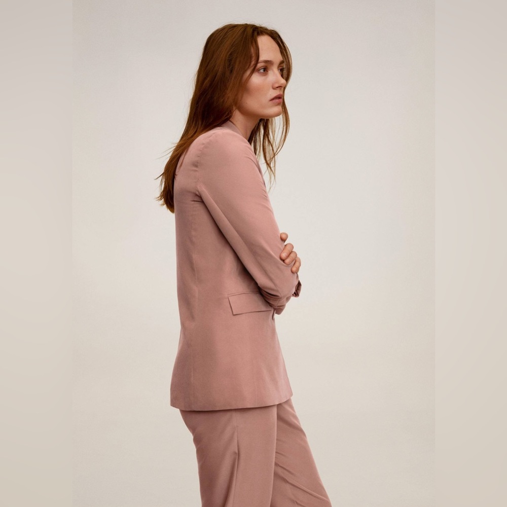 Mango Double Button Modal Blazer - image 3